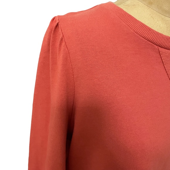 WHO WHAT WEAR orange sweatshirt - Picture 5 of 5